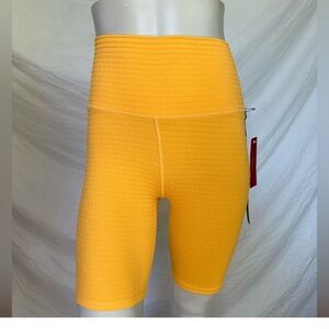 Carbon Women's Vibrant Yellow Bike Shorts